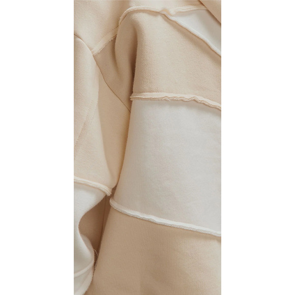 New House of Sunny Patchwork Landscape Hoodie UNISEX $149 SMALL Full Zip Jacket - Picture 9 of 10